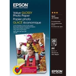 Epson S400035 fényes eredeti fotópapír (A4, 20 lap, 183g)