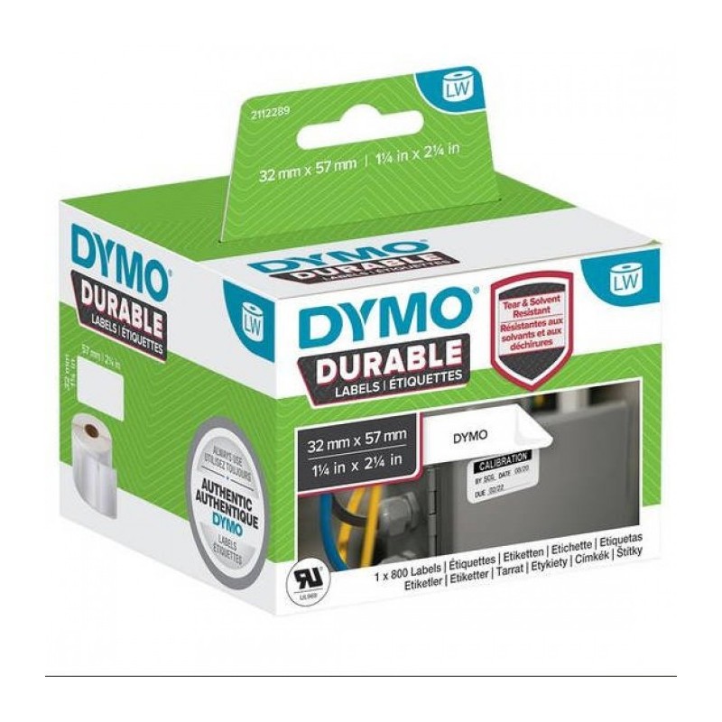 Dymo 2112289 fehér eredeti szalagcímke (2112289)