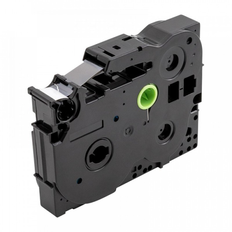 Brother HGe-131 átlátszó alapon fekete eredeti feliratozó szalag