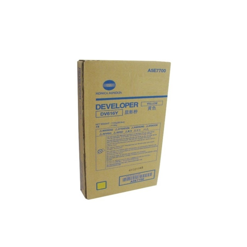 Konica Minolta DV616Y sárga eredeti developer