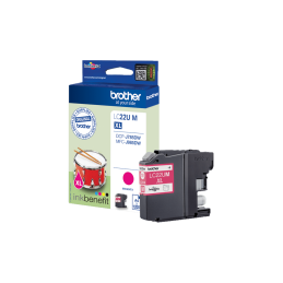 Brother LC22UM magenta eredeti tintapatron