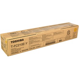 Toshiba T-FC210EY sárga eredeti toner