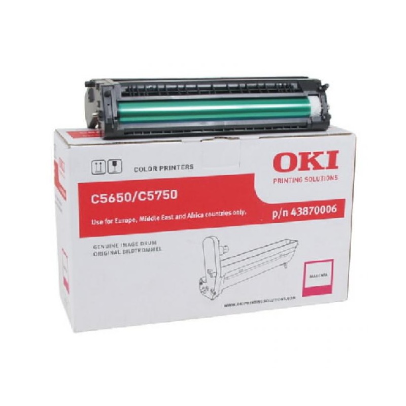 Oki [C-5650, C-5750] magenta eredeti dobegység (43870006)