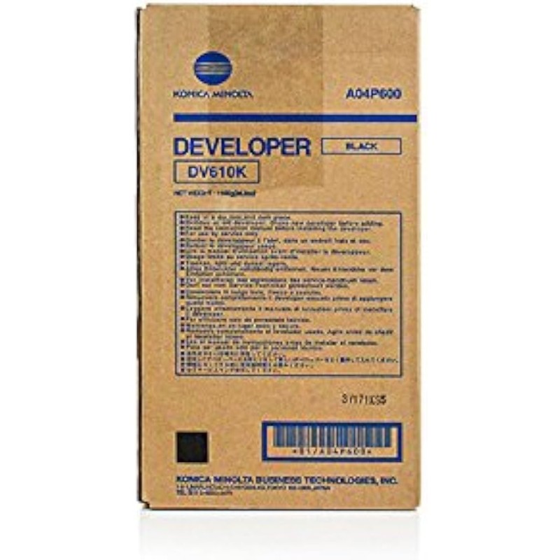 Konica Minolta DV610K fekete eredeti developer
