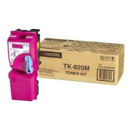 Kyocera TK-820M magenta eredeti toner 1T02HPBEU0