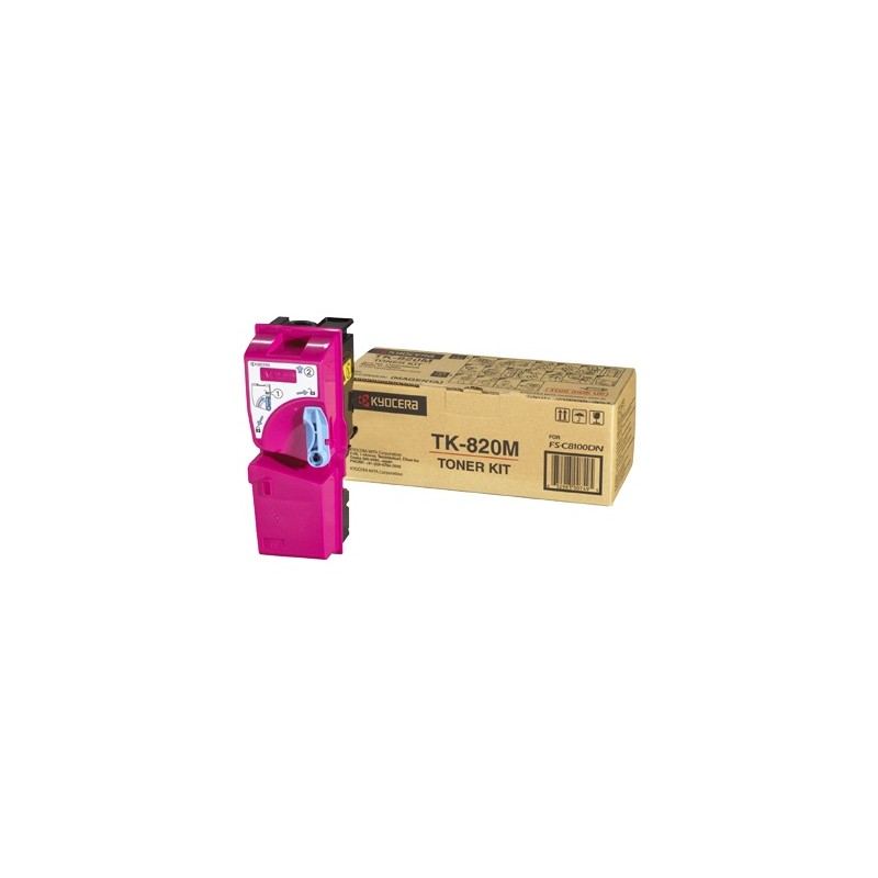 Kyocera TK-820M magenta eredeti toner 1T02HPBEU0