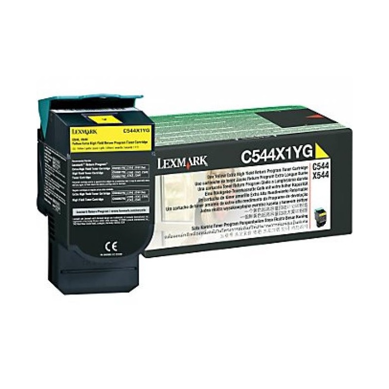 Lexmark [C544] C544X1YG sárga eredeti toner