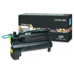 Lexmark [C792] C792X1YG sárga eredeti toner