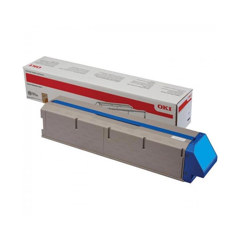 Oki [C-911,C-931] kék eredeti toner (45536507)