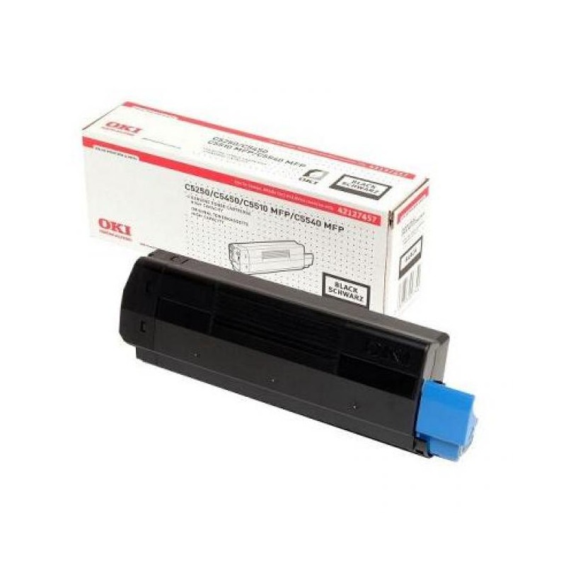 Oki [C-5250] fekete eredeti toner 5k (42127457)