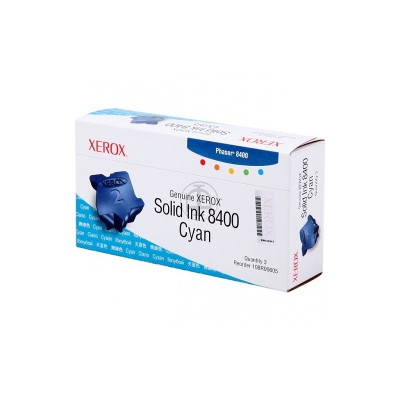 Xerox Phaser 8400 [108R605] kék eredeti toner
