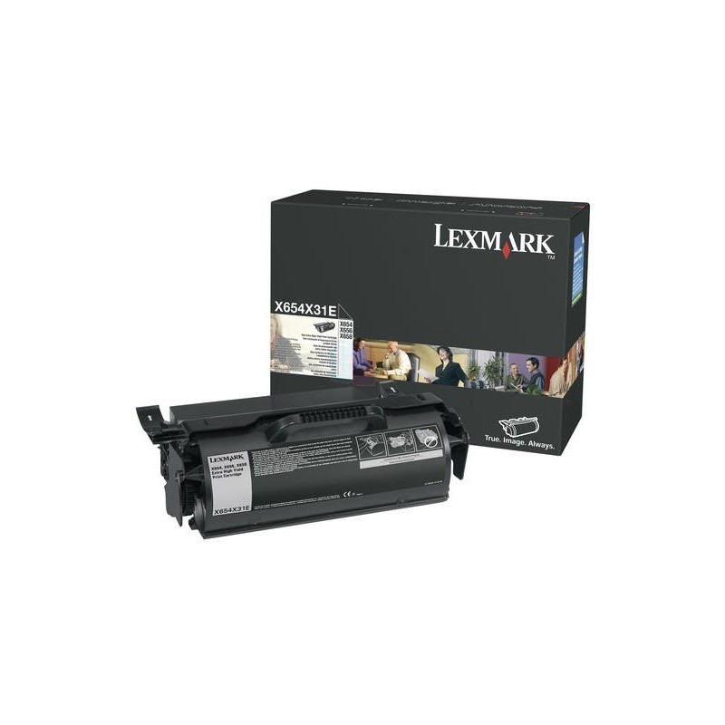 Lexmark X654/656/658 fekete eredeti toner