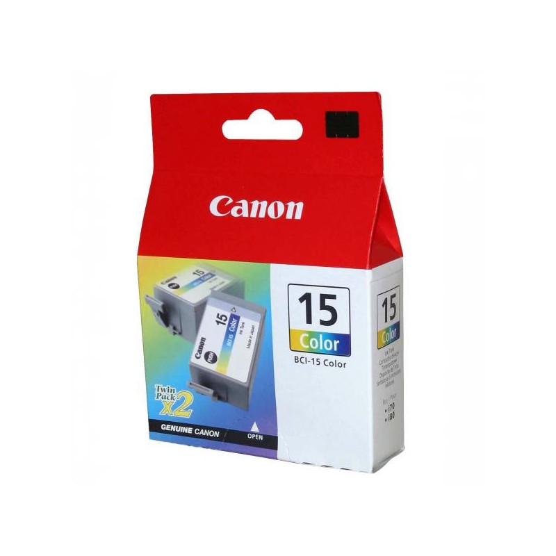 Canon BCI-15 színes eredeti tintapatron duplacsomag