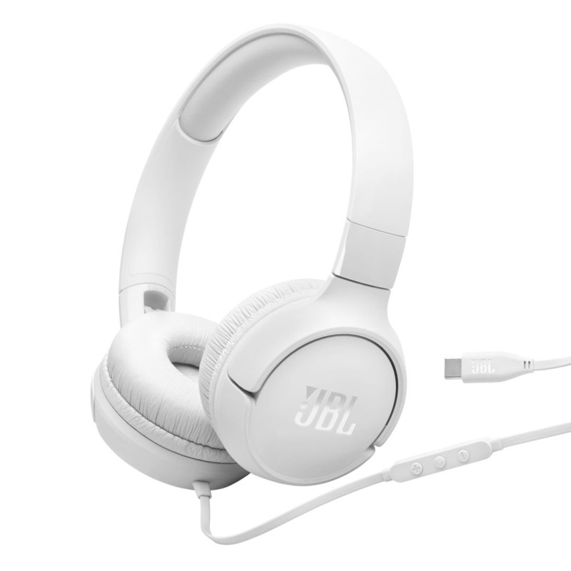 JBL Tune 520C USB-C Headset White