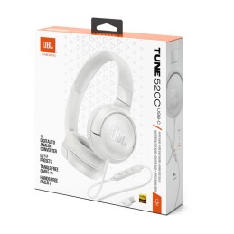 JBL Tune 520C USB-C Headset White