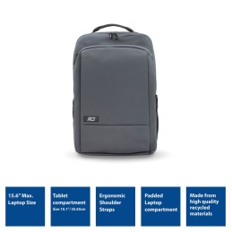 ACT AC8560 Move backpack for laptops up to 15,6” Grey