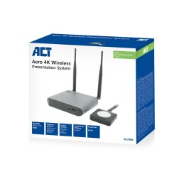 ACT Aero 4K Wireless Presentation System Grey