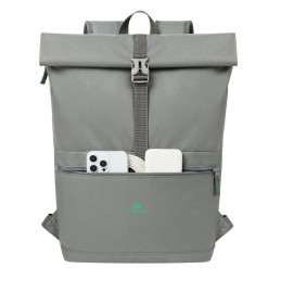 RivaCase 5567 Gremio Eco Rolltop 15L backpack 15,6" Grey