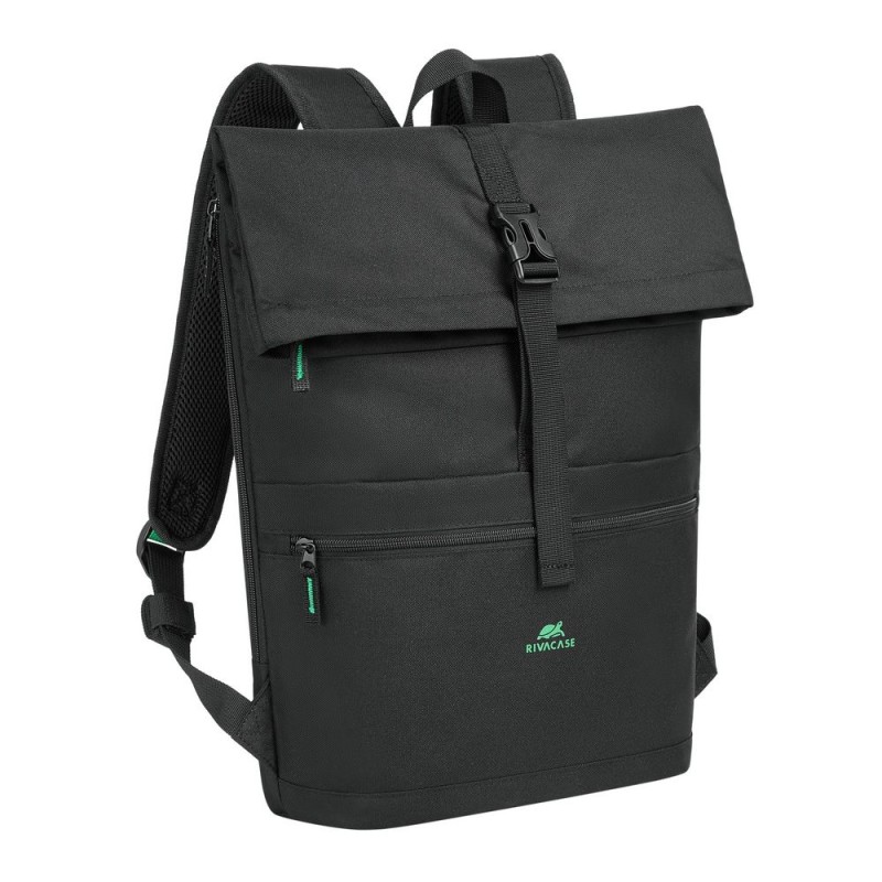 RivaCase 5567 Gremio Eco Rolltop 15L backpack 15,6" Black