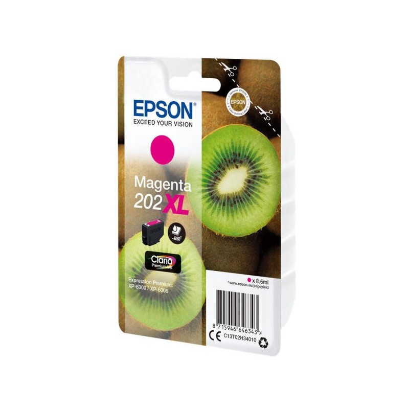 Epson T02H3 (202XL) magenta eredeti tintapatron