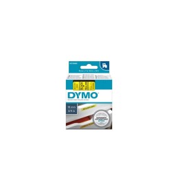 Dymo D1 45808 sárga alapon fekete eredeti feliratozó szalag (S0720880)