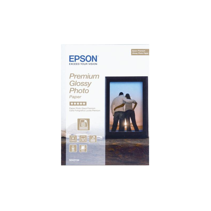 Epson S042545 fényes eredeti fotópapír (13x18cm, 50 lap, 200g)