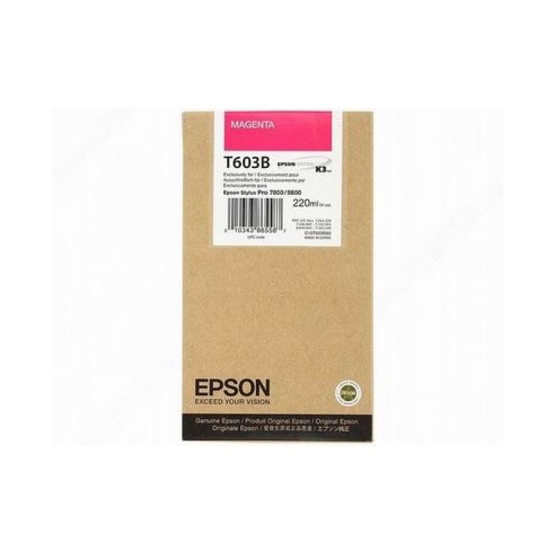 Epson T603B magenta eredeti tintapatron