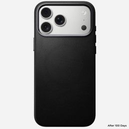 Nomad Traditional Leather Case for iPhone 17 Pro Max Black