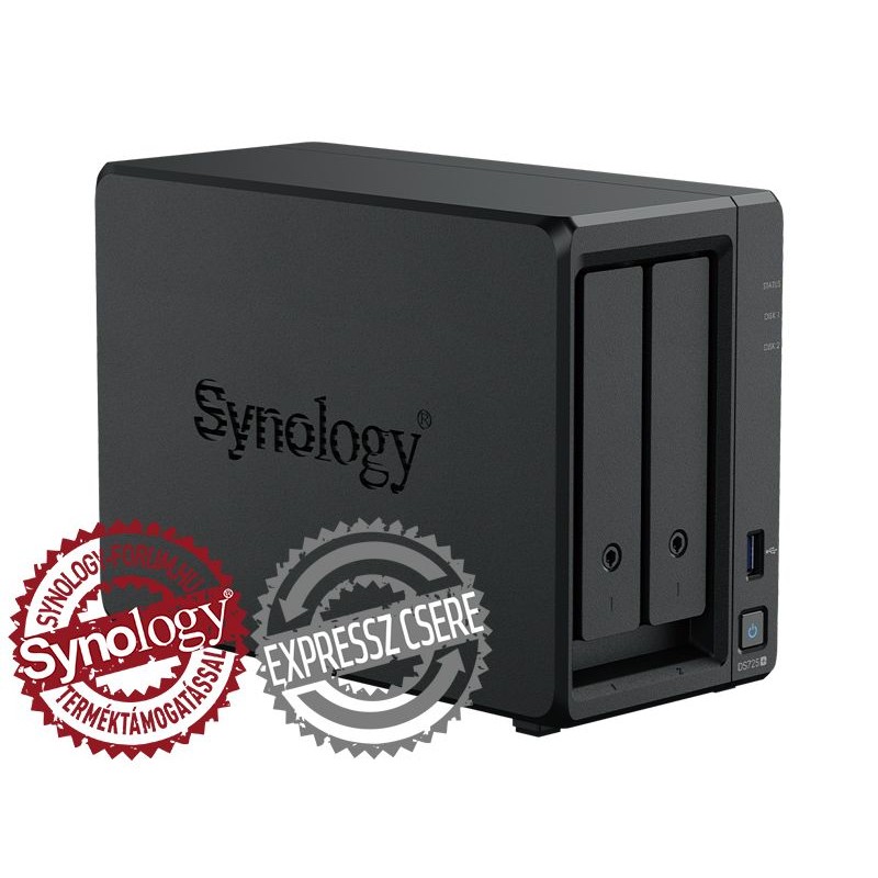 Synology NAS DS725+ (4GB) (2xHDD + 2xM.2 SSD)