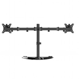 Gembird Dual monitor desk stand 13”-32” Black