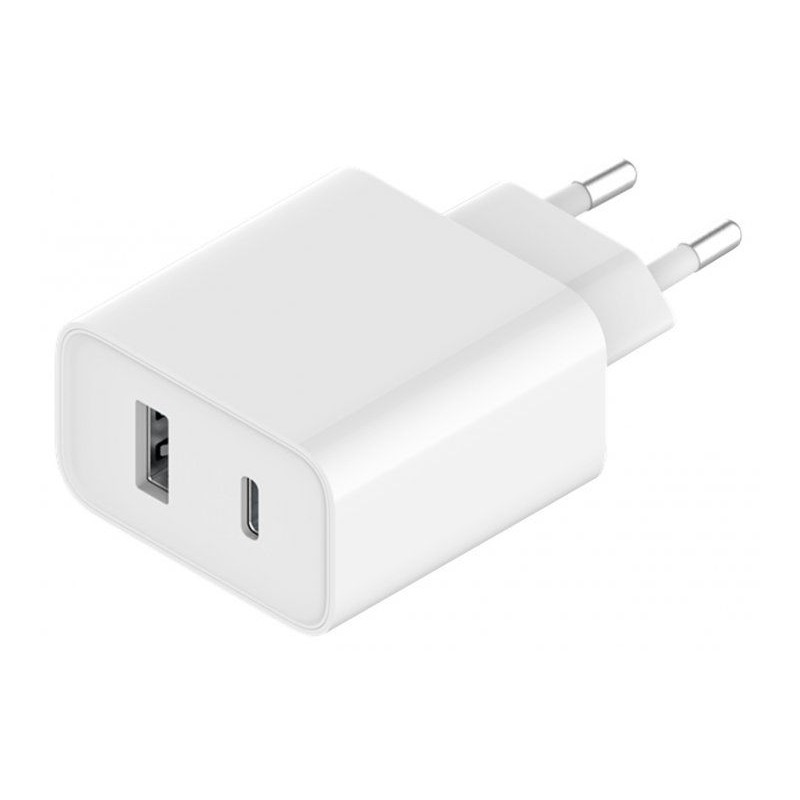 Xiaomi Mi 33W Wall Charger (Type-A + Type-C) White