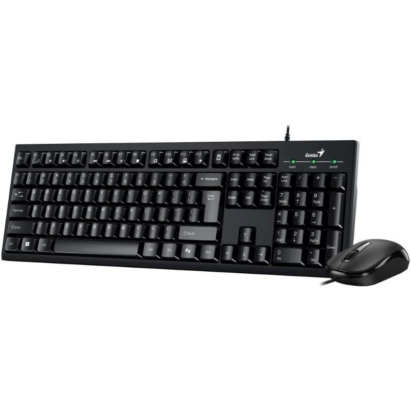 Genius KM-100SE Keyboard Combo Black BRA (Brazil)