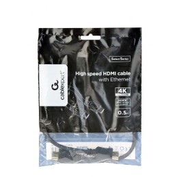 Gembird CC-HDMI4L-0.5M High speed HDMI cable with Ethernet Select Series 0,5m Black