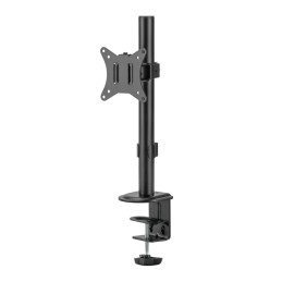 Gembird MA-D1-02 Desk mounted single monitor arm 17”-32” Black