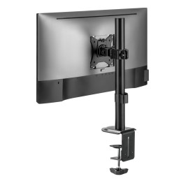 Gembird MA-D1-02 Desk mounted single monitor arm 17”-32” Black
