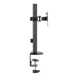 Gembird MA-D1-02 Desk mounted single monitor arm 17”-32” Black