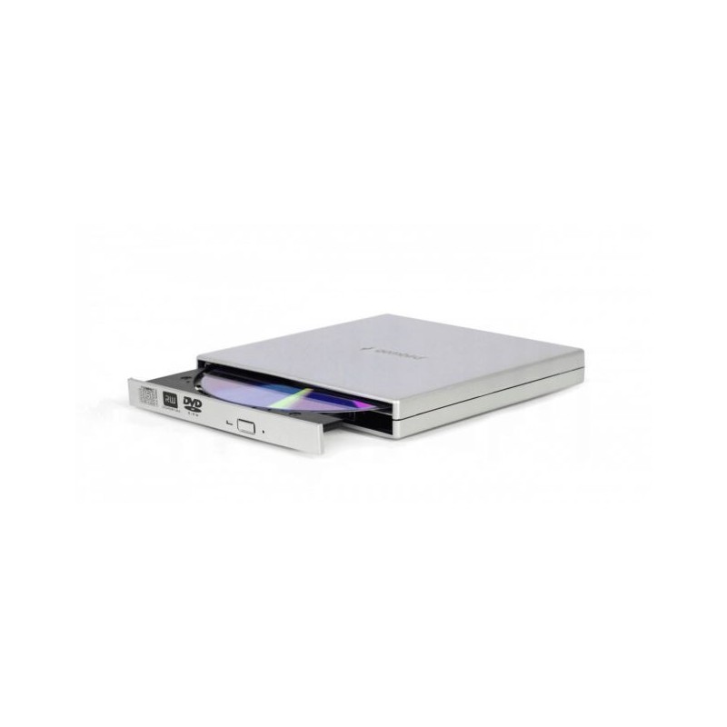 Gembird DVD-USB-021-SV Slim DVD-Writer Silver