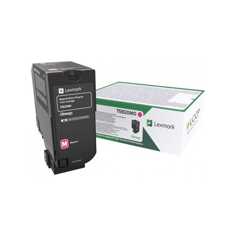 Lexmark [CS/CX727/CS728] 75B20M0 magenta eredeti 10k toner