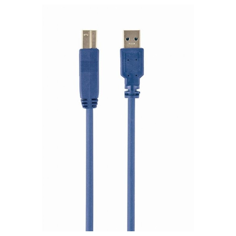 Gembird CCP-USB3-AMBM-10 High End USB 3.0 Cable USB A Male Plug to USB B Male Plug 3m Blue