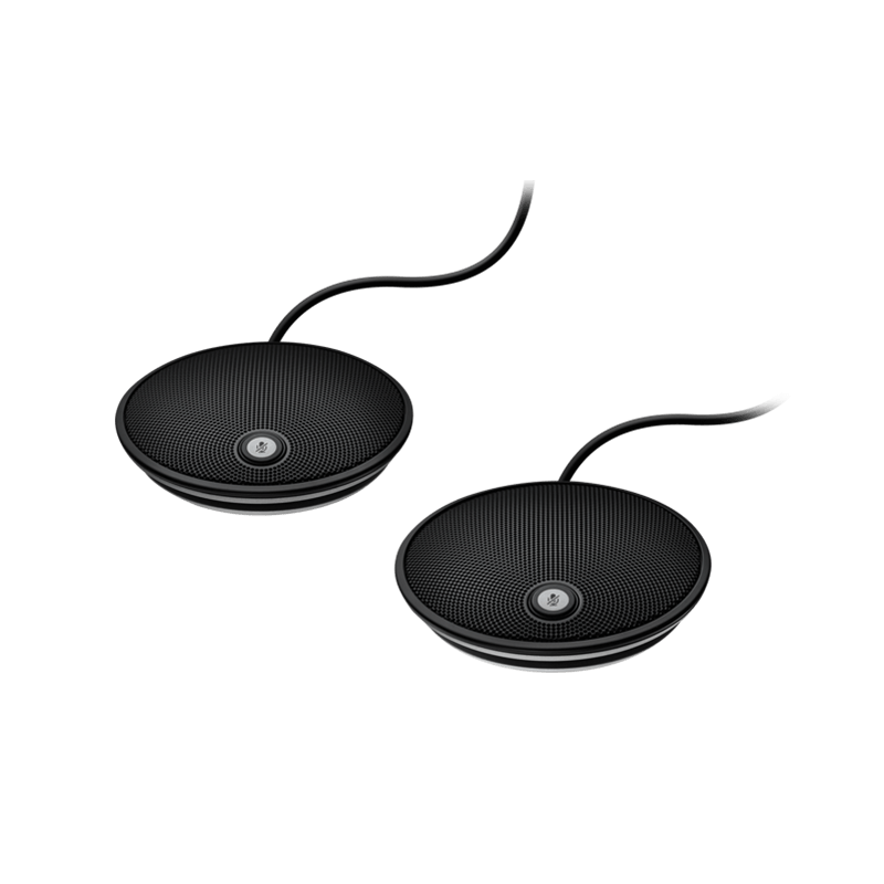 Logitech Group Expansion Microphones Only Black