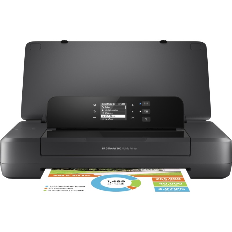 HP Officejet 200 Mobile Wireless Tintasugaras Nyomtató