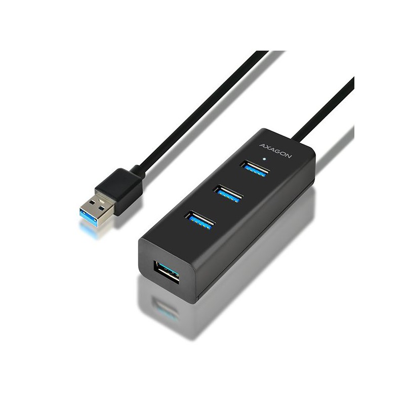 AXAGON HUE-S2B USB3.0 Charging Hub Black