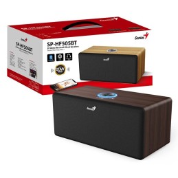 Genius SP-HF505BT Bluetooth Speaker Dark Brown Wood