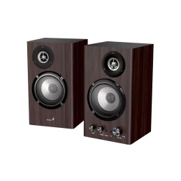 Genius SP-HF1812BT Bluetooth Speaker Dark Brown
