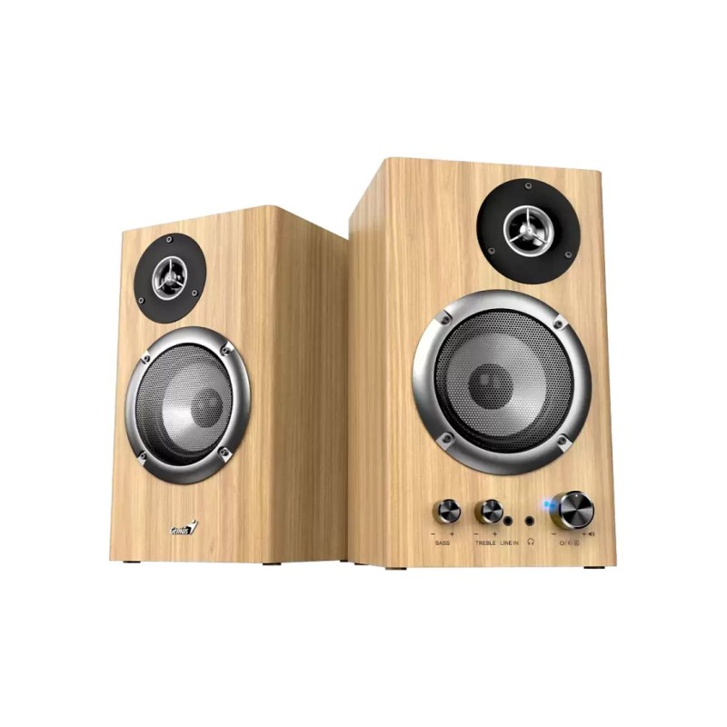 Genius SP-HF1812BT Bluetooth SpeakerPine Wood