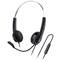 Genius HS-220U AI Headset Black