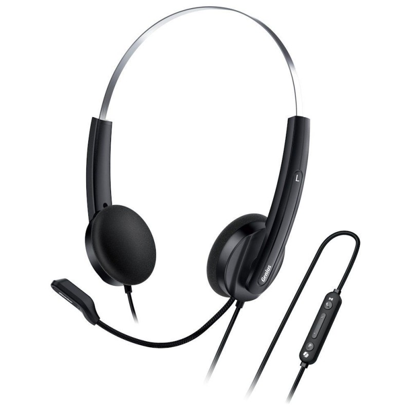 Genius HS-220U AI Headset Black