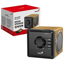 Genius SP-916BT Bluetooth Speaker Pine Wood