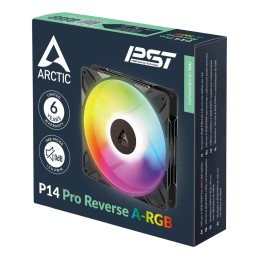 Arctic P14 Pro Reverse A-RGB Black