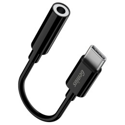 Genius ACC-C100 3,5mm audio jack to USB-C Black